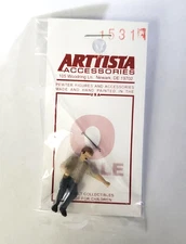 Arttista #1531 - Early Engineer / Sitting  - O Scale Figure - Model Trains - NEW