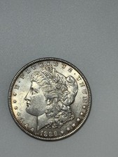 1886 USA Morgan Silver Dollar Coin