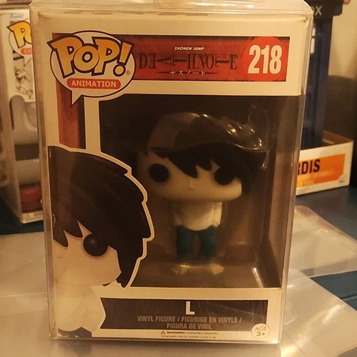 Funko Pop! Animation Death Note L Shonen Jump Vinyl Figure #218 Standard Size
