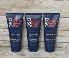 3 DSC Dollar Shave Club SHAVE CREAM Rich for Sensitive Skin 6 fl oz Each