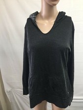 AS IS no size sz xs/s lined hoodie with pocket long sleeve