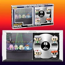 Funko Pop! South Park Boy Band #42 Deluxe Album Set of 4 Figures w/ Display Case
