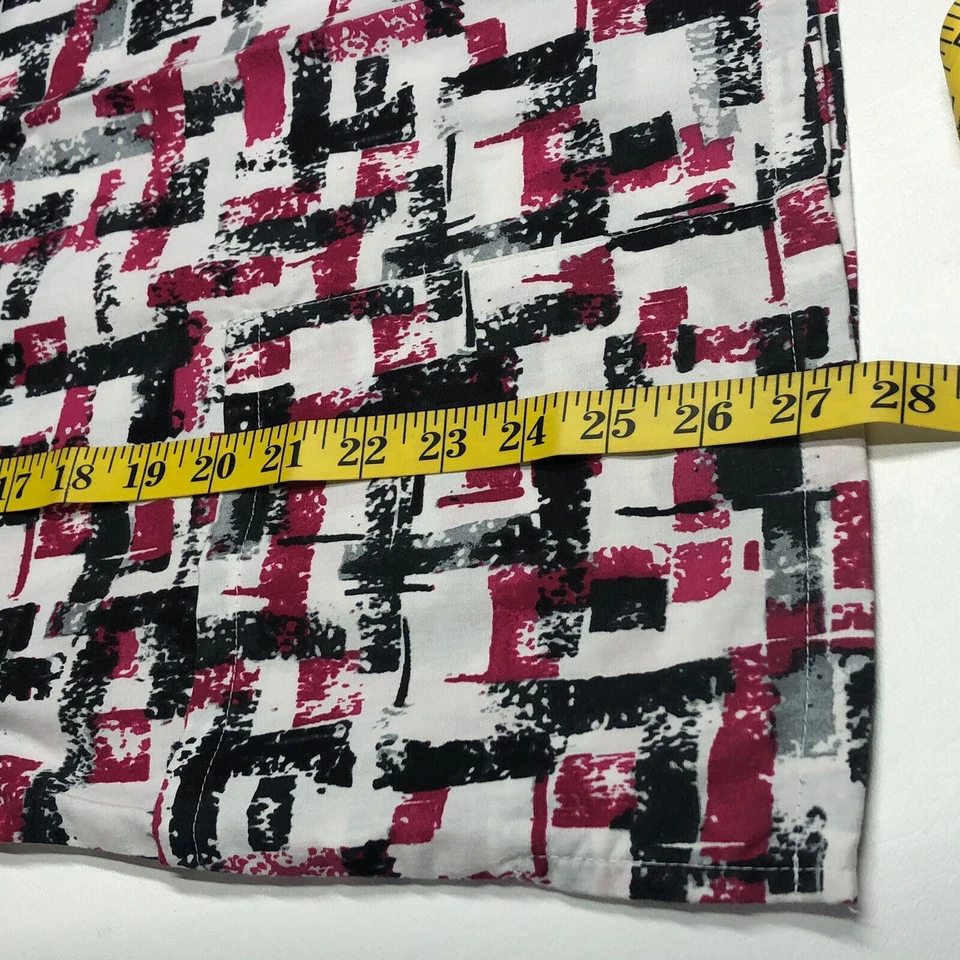 Womens Bonita Scrubs Size Small Uniform Top Multicolored - Image 3 of 4