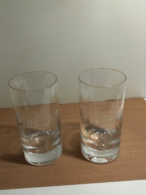 KATE SPADE NEW YORK Crystal Highball Glasses Lenox Mine Yours Two of a Kind 