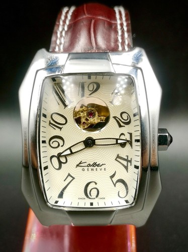 Nice Kolber Geneve Automatic Men’s watch. K9747. Special with show Mechanism. - 第 2/24 張圖片