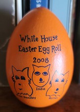 White House 2008 Easter Egg for White House Easter Egg Roll GWB era