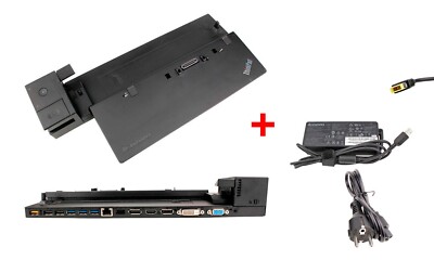 Lenovo T570 Ultra Dock 40A2  HDMI, DP + 90W Netzteil ohne Schlüssel