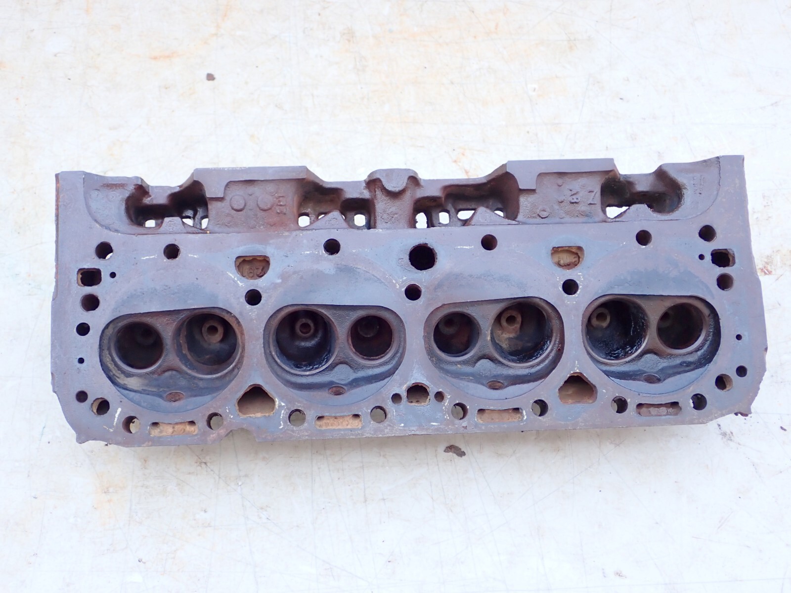OEM GM 3917291 Cylinder Head Small Block Chevy Camel Hump June 67 No