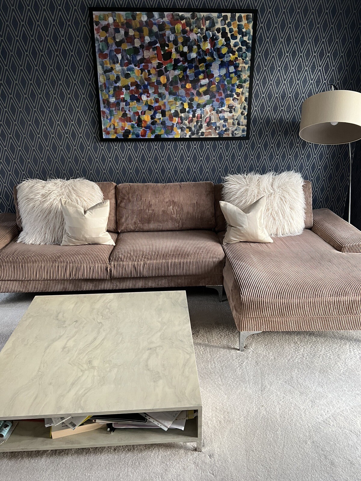 Large John Lewis Corner Sofa eBay