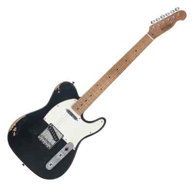 Rocktile Vinstage TL-RMBK E-Gitarre Black Relic Guitar Aged Body Vintage
