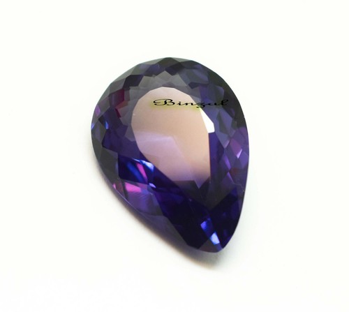 Russian Pear Cut Most Valuable New 24-26 CT Color Changing Alexandrite Gemstone - Picture 6 of 9