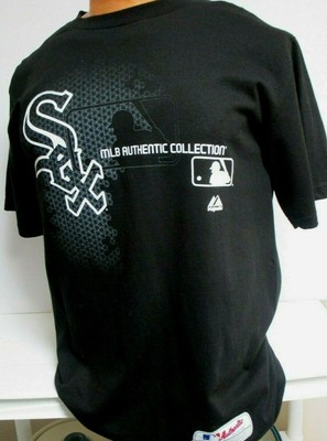 CHICAGO WHITE SOX BLACK AUTHENTIC COLLECTION SHIRT SIZE MEDIUM LARGE EV G | eBay