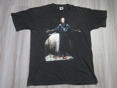 Vintage 1994 The Crow Shirt Size XL Men Pre Owned Rare READ! Brandon Lee