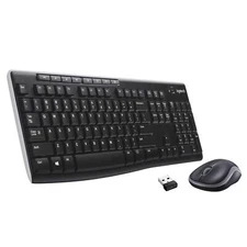 Logitech MK270 Wireless Keyboard and Mouse Combo 4 Pack Black Set