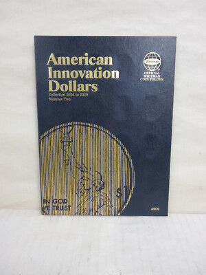 Whitman Coin Folder #4909 American Innovation Dollars Volume 2 2024-2029