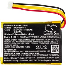 Li-Polymer BATTERIE 730mAh Type MLP284154 For JBL Go 2, Go 2H