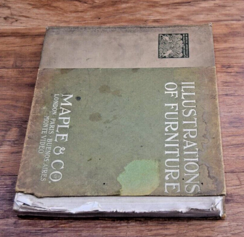 Antiguo Maple & Co Ilustraciones de Muebles Libro Interior Mobiliario Catálogo Foto 4 de 4