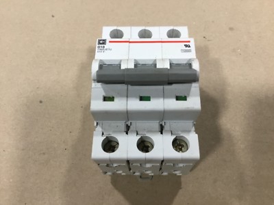 Cutler-Hammer D10 WMS3D10 Circuit Breaker 415V 3 Pole 10A #16A29