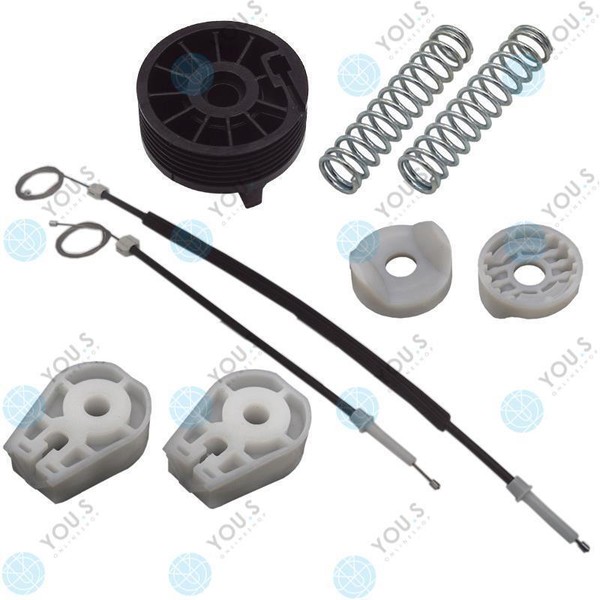 Fensterheber Reparatursatz SET - Hinten Rechts FüR Peugeot 307 CC Cabriolet-image