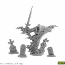 Reaper Miniatures 07034 GRAVE WRAITH Bones USA Plastic Mini D&D