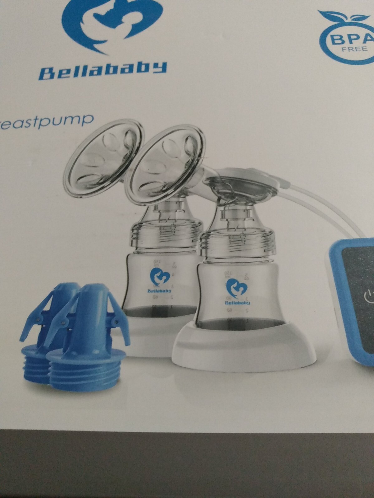 Bellababy Double Electric Breast Feeding Pumps Pain Free Strong Suction