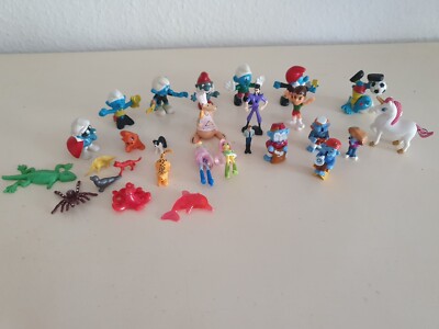   Adventskalender Füllung    24 Figuren, Schlümpfe, Tiere,  etc.  