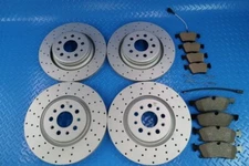 Maserati Levante front rear brake pads & rotors upgrade TopEuro #11162