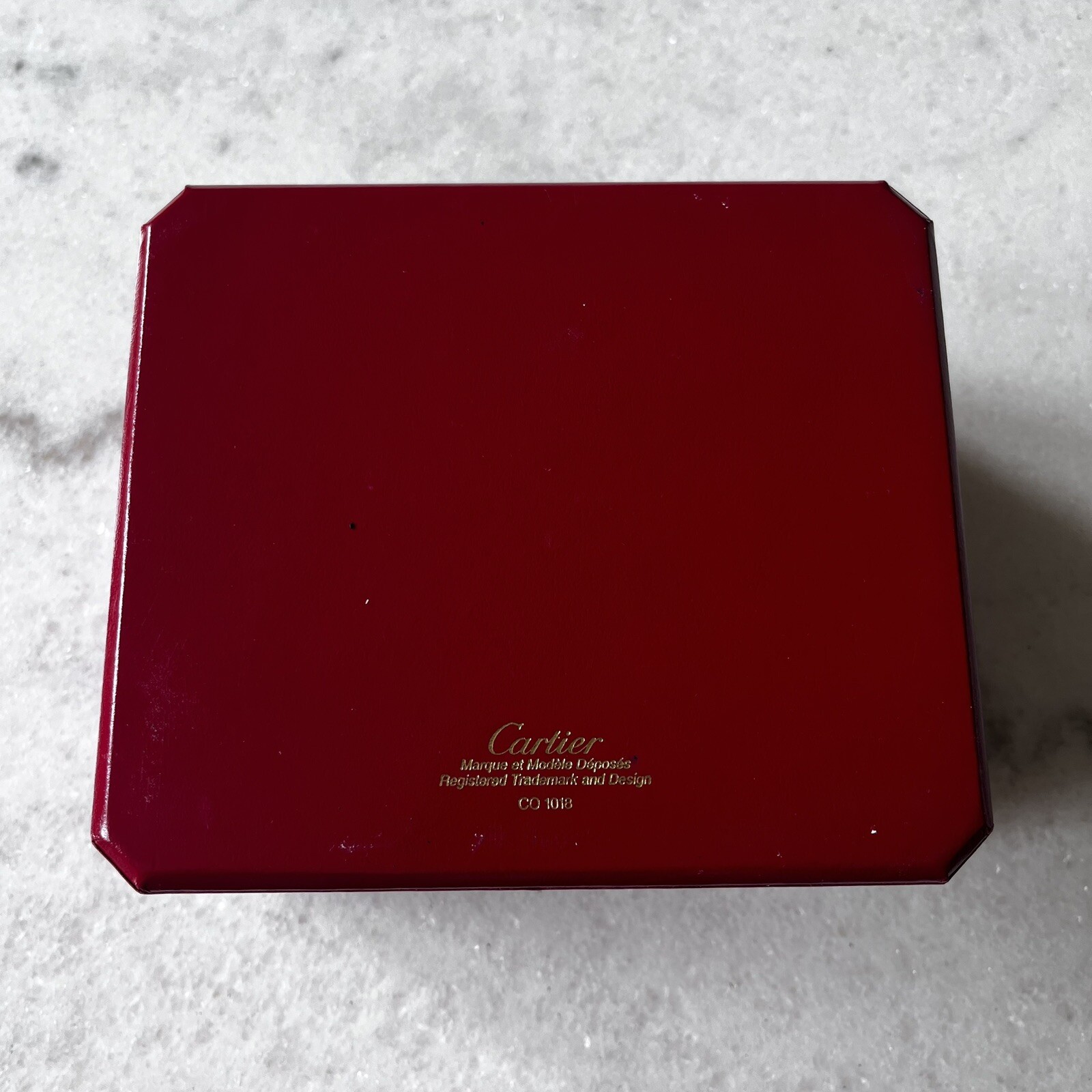 Red Cartier Watch Box Authentic Preowned without outer box eBay