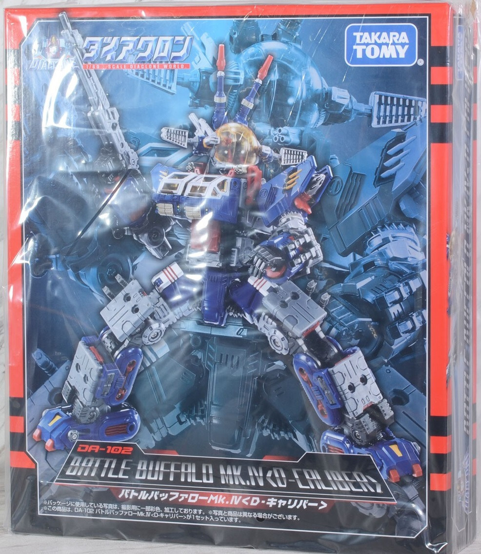 IN STOCK Takara Tomy Diaclone DA-102 Battle Buffalo Mk.IV D