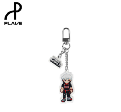 PLAVE KEYRING EUNHO PIXEL WORLD KEYRING KPOP 2024 KEYCHAIN (1EA
