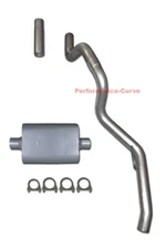 93 - 97 Jeep Grand Cherokee ZJ Cat Back Exhaust System w/ Full Boar 2 Chamber