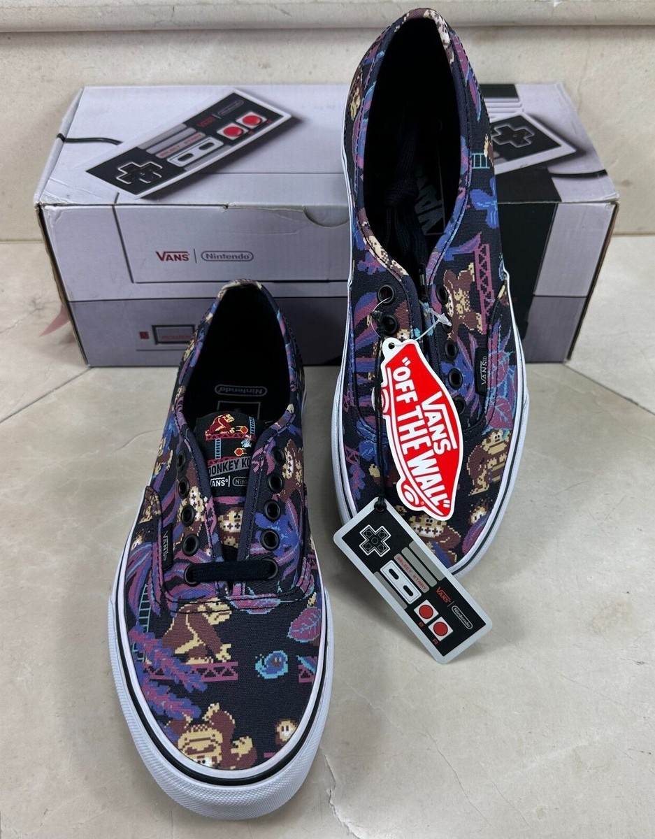 Size 7.5 - VANS Nintendo x Authentic Donkey Kong for sale