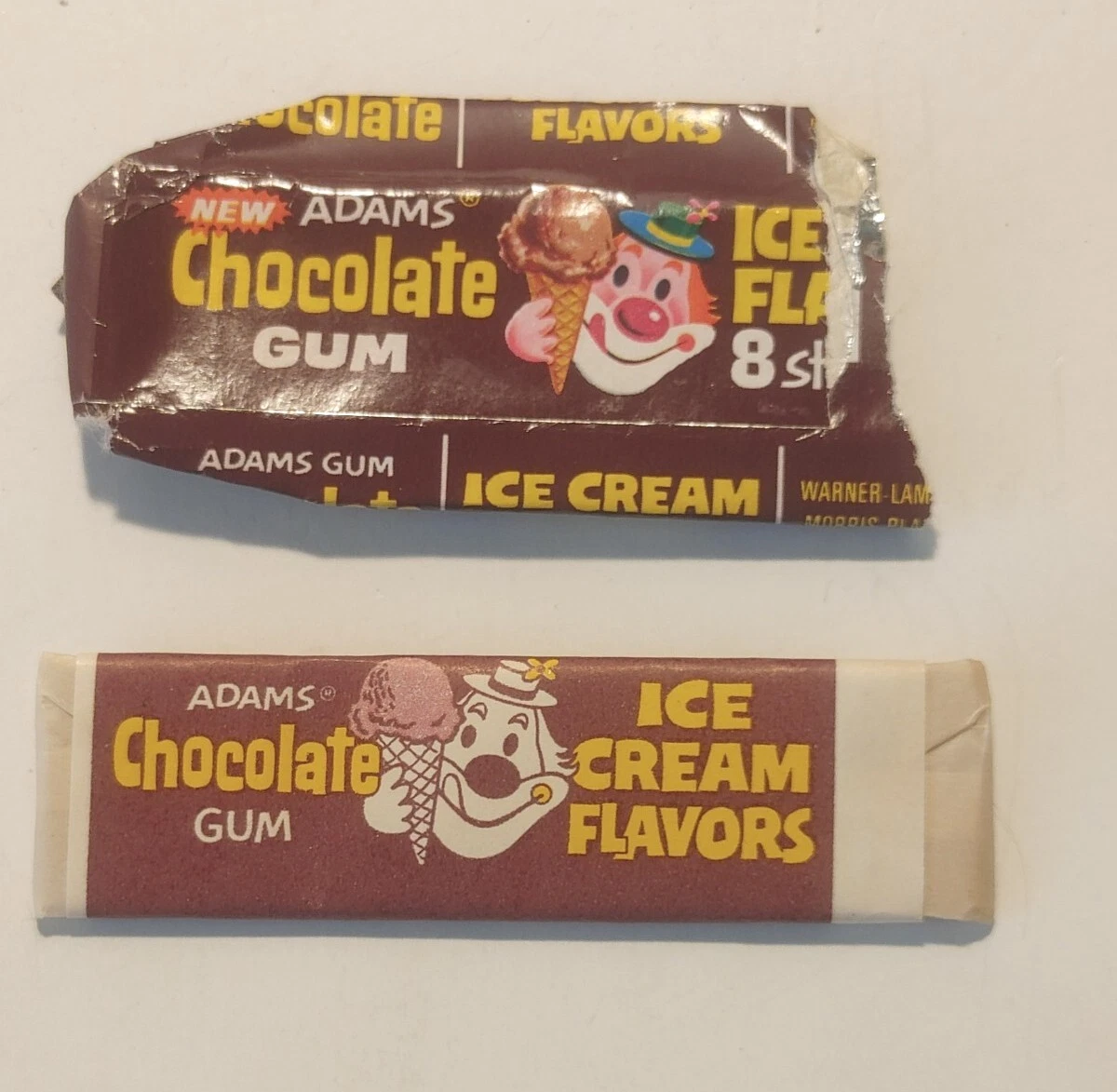 Pack Of Vtg Adams Vanilla Gum, Unopened, Sticks, Ice Cream, 40 OFF