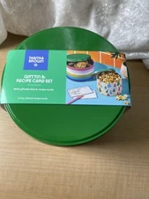 🆕 Tabitha Brown  Gift Tin Set Of 2 And Recipe Card Set Multicolored.