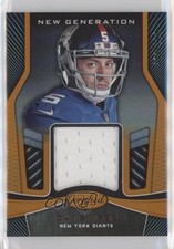 2017 Certified New Generation Jerseys Mirror Orange /399 Davis Webb #NG-DAW 0q0