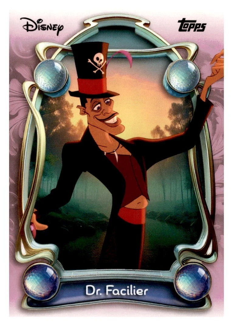 2025 Topps Disney Wonder Base Card #73 Dr. Facilier - The Princess and the Frog