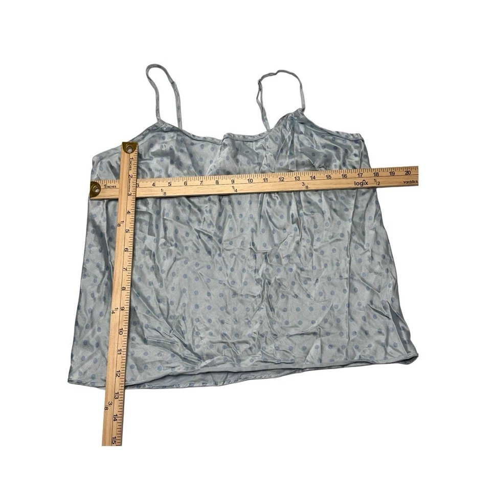 Cami a lunares 100 % seda talla grande Victoria's Secret con correas ajustables Foto 4 de 4