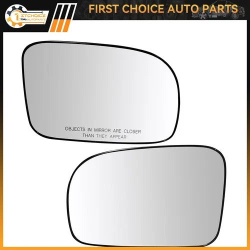 Door Mirror Glass W/Plate L+R Side Flat For 2007-2012 Hyundai Santa Wholesale