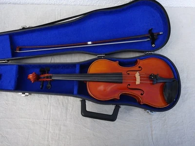 Alte Geige Violine  ca. 51,5 cm Brandstempel Breton - Bild 1 von 4