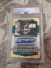 2004 Upper Deck NFL Legends - Legendary Signatures Jim Marshall #LS-JI (AU)