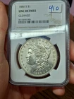 1886 S Morgan Silver Dollar NGC Unc Details Tough Date Morgan