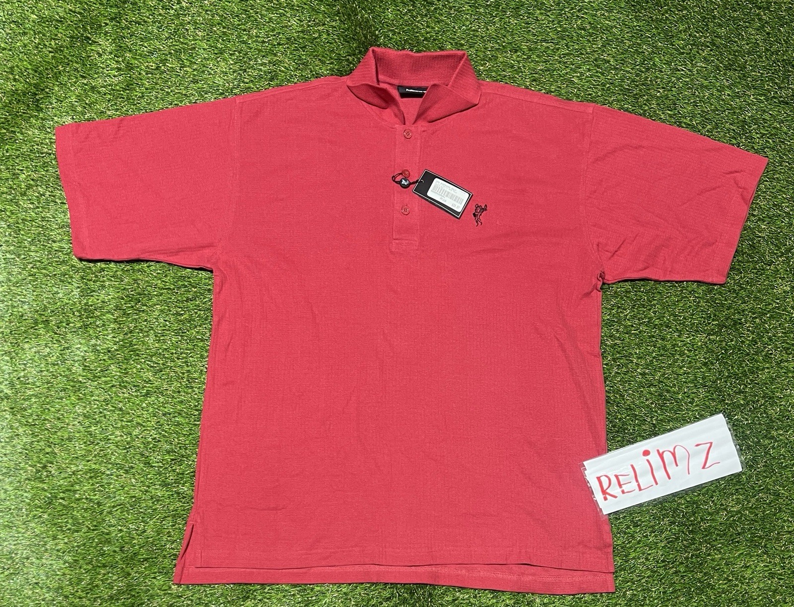 Vintage Golf Shirt - Classic Ashworth Golf Polo Cotton Retro Golf Shirt