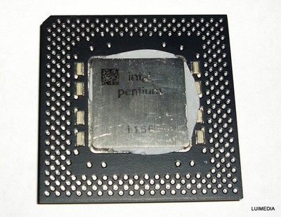 SAMMLER - PC Prozessor CPU Intel Pentium I 1 / 166 MHZ  - ok ( 16)