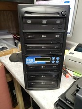 Pro Duplicator 6 Bay CD DVD Burner Tower free ship