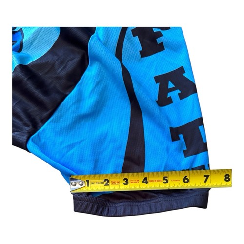 Maglia Fat Bastard Cycling Team Uomo 5 XL Austin Powers Blu Nero Cerniere Nuova con etichette - Foto 9 di 19