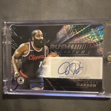James Harden 2025 Topps Flagship Rush Signature Auto /50 Cavs Clippers Rockets