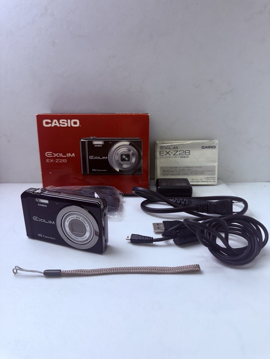 MINT CASIO EXILIM EX-Z28 Digital Camera – 5x Zoom, Compact