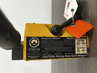 MagMate PNL0800 800 lb Permanent Lifting Magnet On/Off Handle Heavy Duty Mag