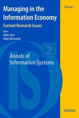 Apte - Managing in the Information Economy   Current Research Issues - - X555z