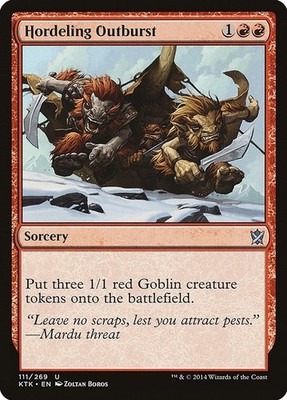 MP - Hordeling Outburst KTK - 111 Khans of Tarkir